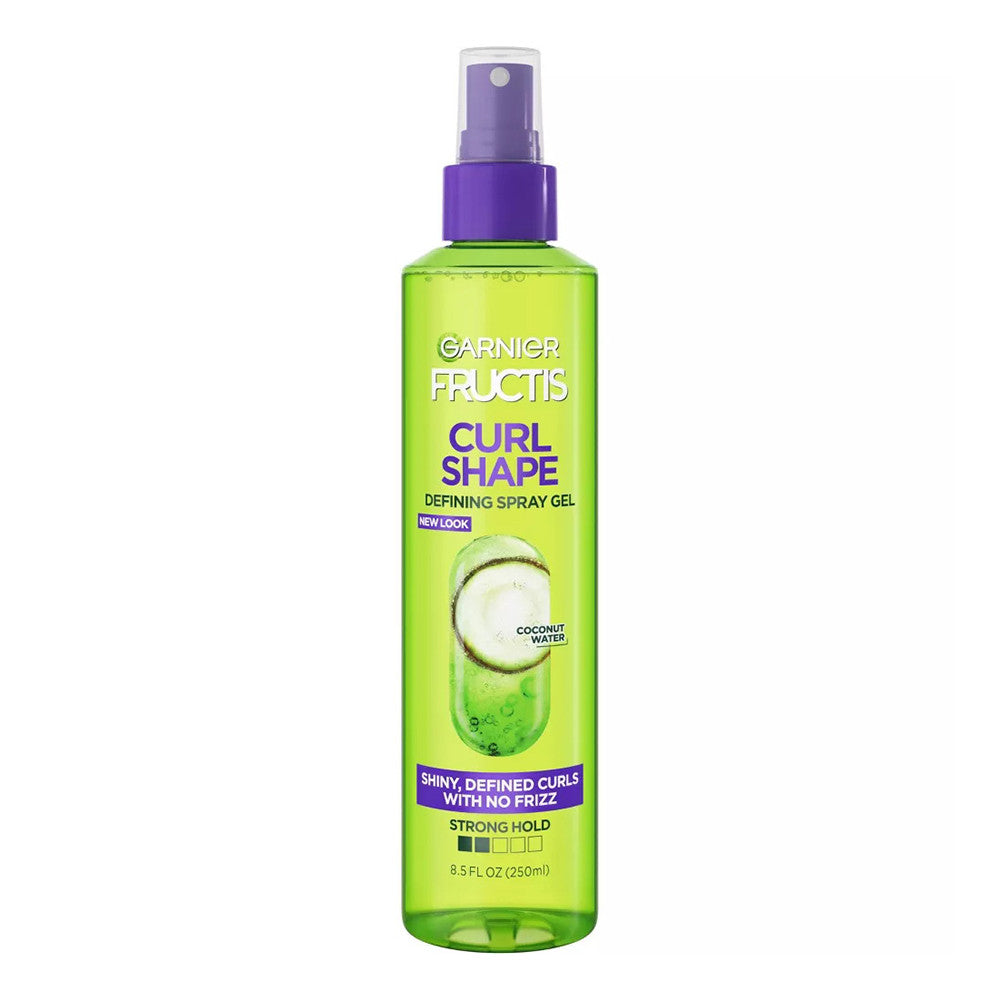 Garnier Fructis Curl Shaping Hair Spray Gel, Strong, 8.5 Oz